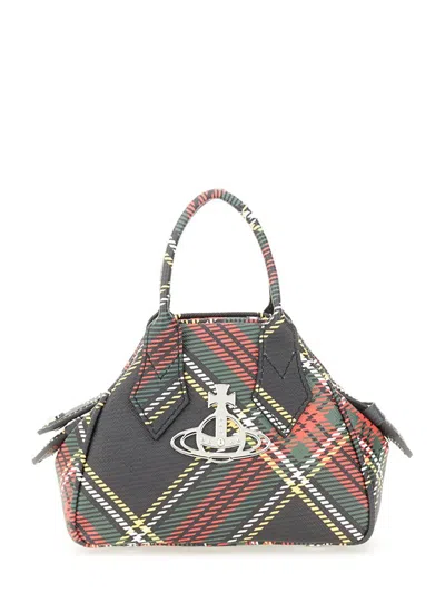 Vivienne Westwood Borsa A Mano Yasmine Mini In Similpelle Stampata Donna In Multi