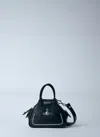 Vivienne Westwood Mini Yasmine Handbag In Black