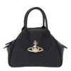 Vivienne Westwood Mini Yasmine Handbag In Black