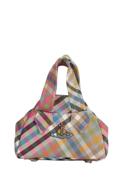 Vivienne Westwood Mini Yasmine Tote Bag In Multi