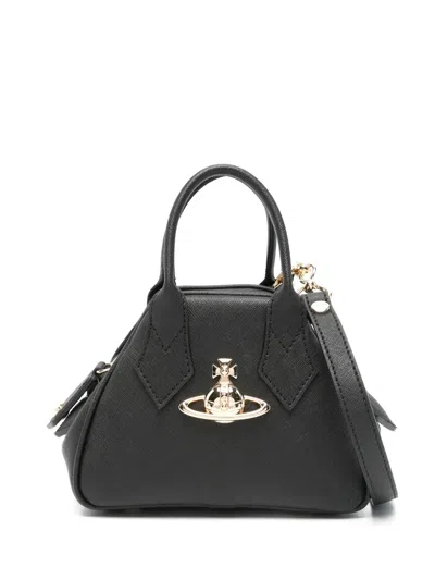 Vivienne Westwood Mini Yasmine Handtasche In Schwarz