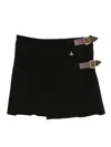 Vivienne Westwood Bea Pleated Kilt Mini Skirt In Black