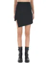 Vivienne Westwood Miniskirt "infinity" In Black