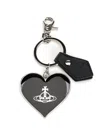 Vivienne Westwood Mirror Heart Orb Keyring Accessories