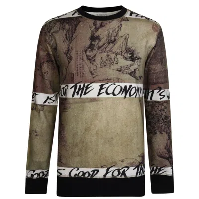 Pre-owned Vivienne Westwood Ml38  Economy Sweatshirt In Print