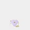 Vivienne Westwood Sac À Main Moire Heart Wristlet -  - Synthétique - Violet In Purple