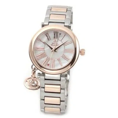 Pre-owned Vivienne Westwood Mother Orb 32mm Ladies Watch Vv006prssl