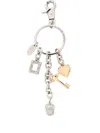 Vivienne Westwood Multi-charm Keyring In Metallic