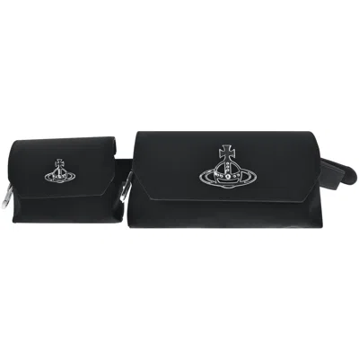 Vivienne Westwood Multi Pouch Belt Black