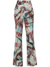 Vivienne Westwood W Ray Trousers Wool Multi Tartan Pattern 46 Women In Multi Tartan