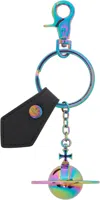 Vivienne Westwood Multicolor 3d Orb Keychain In Aw24-n401