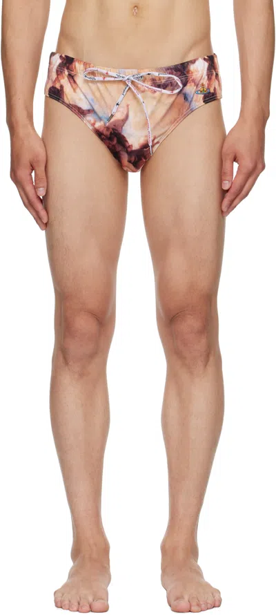 Vivienne Westwood Multicolor Cherubs Swim Briefs