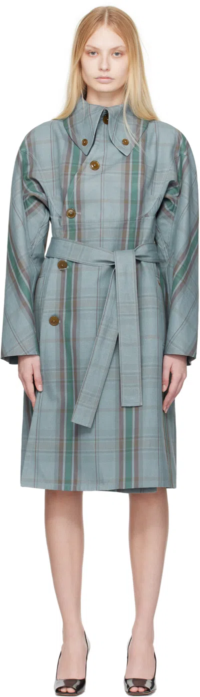 Vivienne Westwood Multicolor Cj Coat In Red