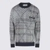 Vivienne Westwood Crew Neck Sweater With Ribbed Cuffs And Hem In Multi