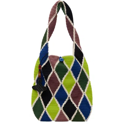 Vivienne Westwood Multicolor Eleanor Tote In Aw26-o104 Multi Harl