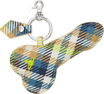 Vivienne Westwood Multicolor Flat Penis Keychain