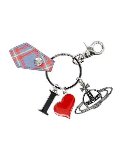 Vivienne Westwood Multicolor Metal Keyring