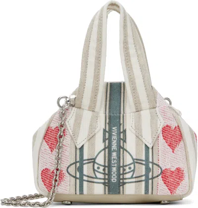 Vivienne Westwood Multicolor Mini Archive Yasmine Bag In C301 Multicolor