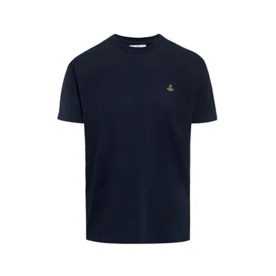 Vivienne Westwood Multicolor Orb Design Cotton Oversized Tee
