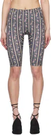 Vivienne Westwood Multicolor Radler Shorts In O310 Flowers
