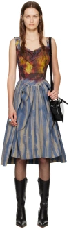 vivienne westwood sunday striped corset dress Vivienne Westwood - Sunday striped cotton corset dress
