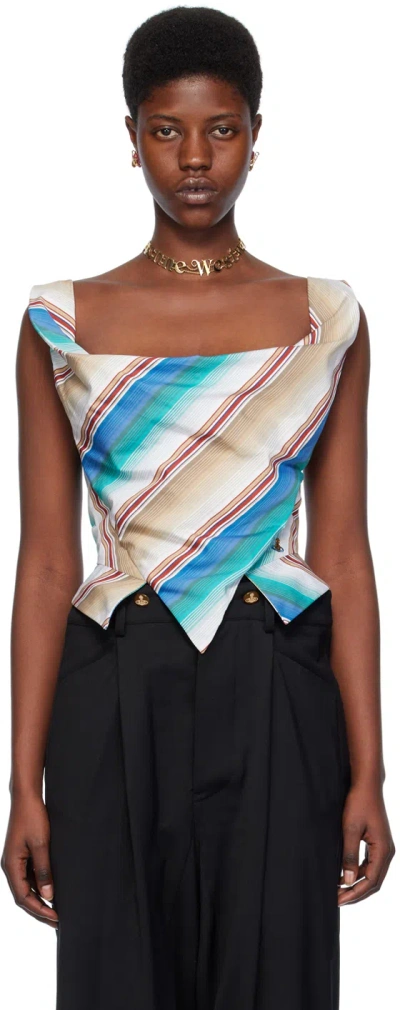 Vivienne Westwood Multicolor Sunday Top In O103 Multi