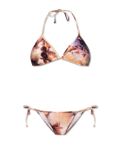 VIVIENNE WESTWOOD VIVIENNE WESTWOOD ORB EMBROIDERED BIKINI SET