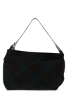 Vivienne Westwood Multicolour Wool Shoulder Bag In Black