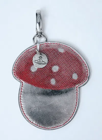 VIVIENNE WESTWOOD MUSHROOM CHARM KEYRING