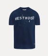 Vivienne Westwood Nana Classic T-shirt Cotton Navy Blue Xl Unisex In Blue