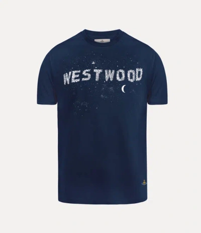 Vivienne Westwood Nana Classic T-shirt Cotton Navy Blue Xl Unisex