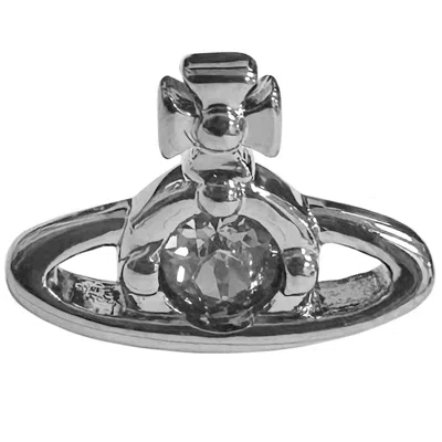 Vivienne Westwood Nano Single Stud Earring In Silver