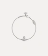 Vivienne Westwood Narcissa Bracelet Silver Women In Silver