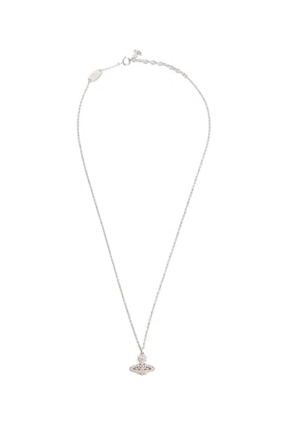 Vivienne Westwood Narcissa Necklace In Silver