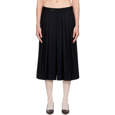 Vivienne Westwood Navy & Black Culottes Trousers