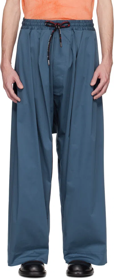 Vivienne Westwood Navy Balloon Trousers In Ss25-k416