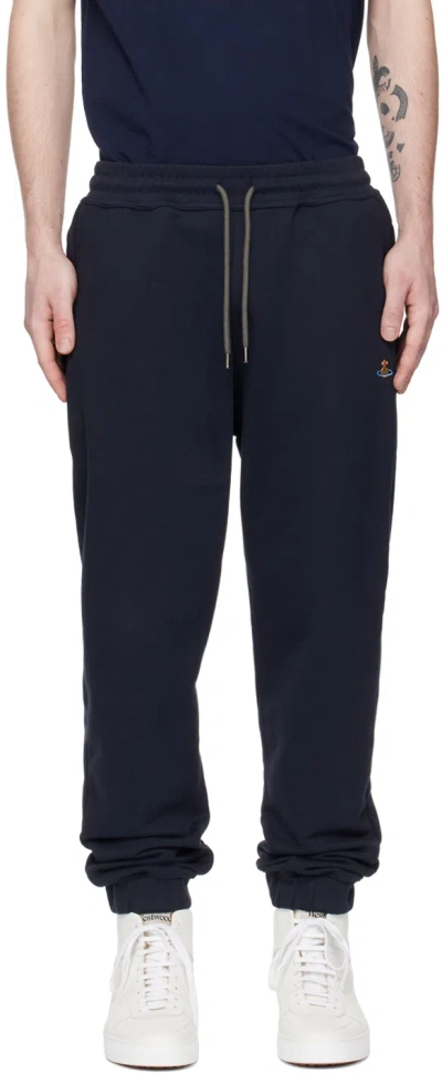 Vivienne Westwood Navy Classic Sweatpants In K410 Navy
