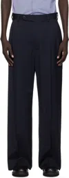 Vivienne Westwood Navy Humphrey Trousers In Multi
