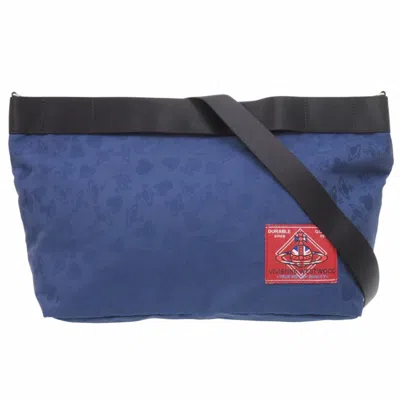Pre-owned Vivienne Westwood Navy Nylon Shoulder Bag ()
