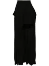 Vivienne Westwood Nedda Asymmetric Maxi Skirt In Black
