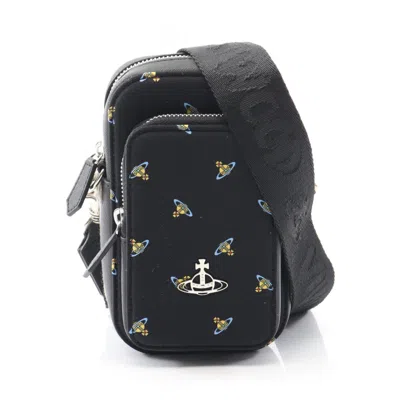 Pre-owned Vivienne Westwood Neoprene Shoulder Bag Sling Bag () In Black