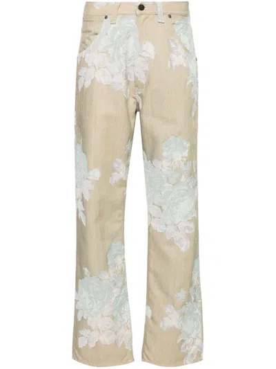 Vivienne Westwood Multicolor Ranch Jeans In Nude