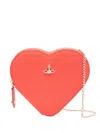 Vivienne Westwood New Heart Cross Body Bag In Orange