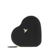 Vivienne Westwood New Heart Crossbody Bag In Black