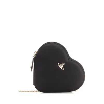 VIVIENNE WESTWOOD VIVIENNE WESTWOOD NEW HEART CROSSBODY BAG