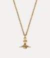 Vivienne Westwood New Petite Orb Pendant In Gold