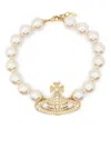 Vivienne Westwood Neysa Orb-plaque Necklace In Gold
