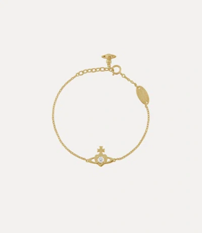 Vivienne Westwood Noella Bracelet Gold Silver / Cubic Zirconia Women