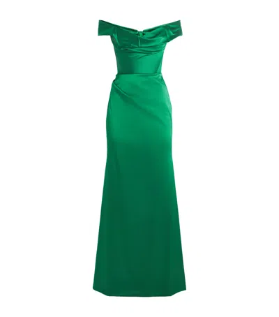 Vivienne Westwood Nova Cora Gown In Green