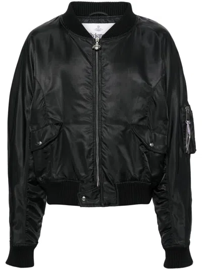 VIVIENNE WESTWOOD VIVIENNE WESTWOOD NYLON BOMBER JACKET